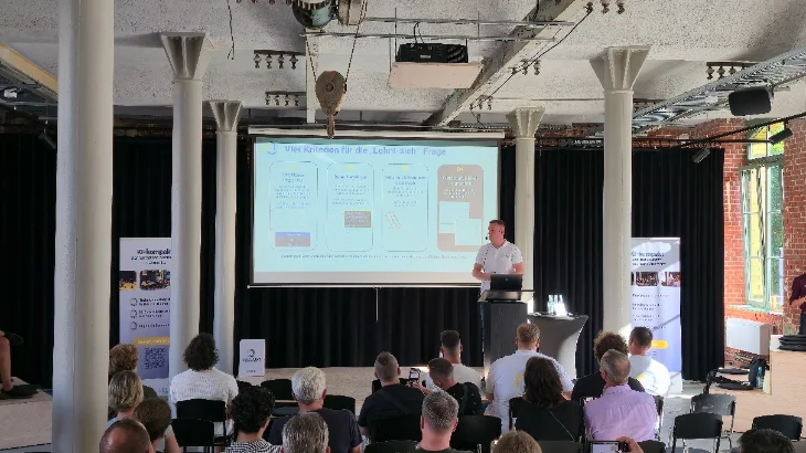 Workshop-Situation mit dem Sellium-Team